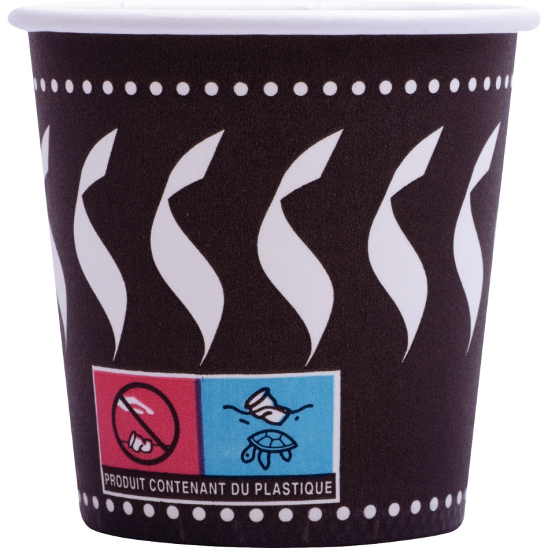 Sac de 50 gobelets en carton décors 12cl