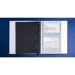 Album photo classeur 60 pages noires OfficeByMe