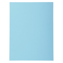 Paquet de 100 chemises 220g FOREVER, format 24x32 cm, bleu vif