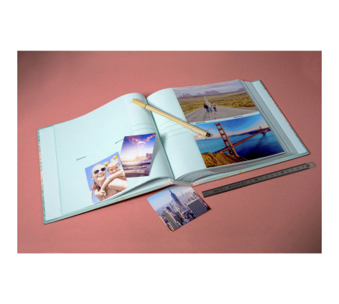 Album photos à pochettes 200 photos 10x15cm PASTEL TROPIC - Format 22 ,5x22 cm
