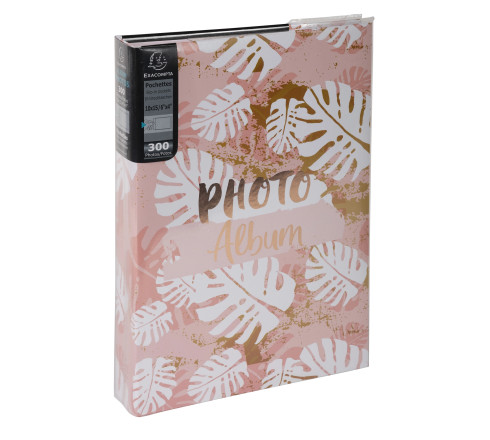Album photos à pochettes 300 photos 10x15cm PASTEL TROPIC - Format 22,5 x32,5cm