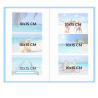 Album photos à pochettes 300 photos 10x15cm PASTEL TROPIC - Format 22,5 x32,5cm