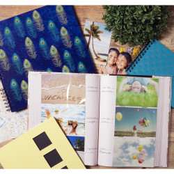 Album photos à pochettes 300 photos 10x15cm PASTEL TROPIC - Format 22,5 x32,5cm