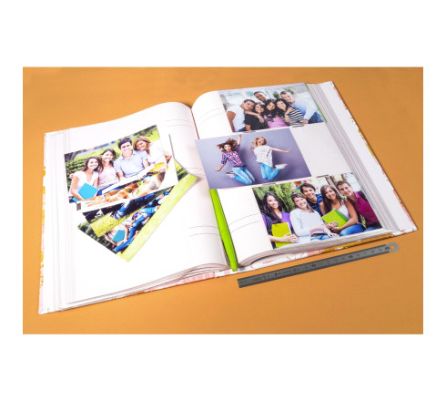 Album photos à pochettes 300 photos 10x15cm PASTEL TROPIC - Format 22,5 x32,5cm