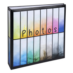 Album photo à pochettes 200 photos 10x15cm Rainbow