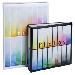 Album photo à pochettes 200 photos 10x15cm Rainbow