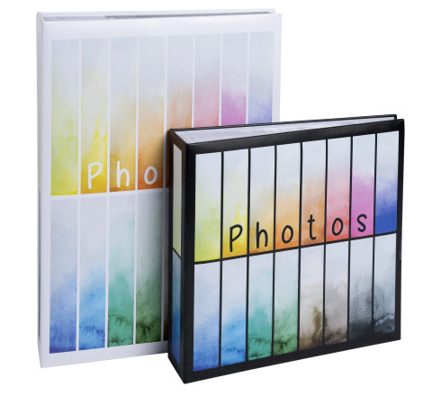 Album photo à pochettes 200 photos 10x15cm Rainbow