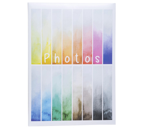 Album photo à pochettes 300 photos 10x15cm Rainbow