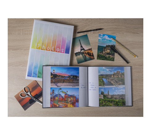 Album photo à pochettes 300 photos 10x15cm Rainbow