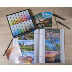 Album photo à pochettes 300 photos 10x15cm Rainbow