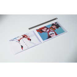 Album photos à pochettes souples 24 photos 10x15cm - Format horizontal 17x11,5cm