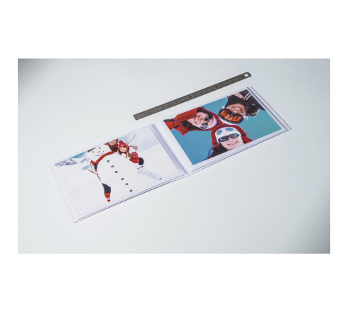Album photos à pochettes souples 24 photos 10x15cm - Format horizontal 17x11,5cm