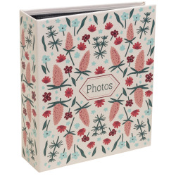 Album photo à pochettes couverture rigide 60 photos 10x15cm