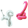Sachet de 50 maxi ballons à modeler - coloris assortis