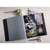 Album photo livre 60 pages noires Art