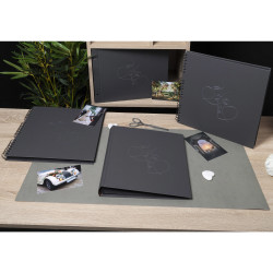 Album photo livre 60 pages noires Art