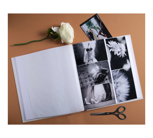 Album photo livre 60 pages blanches Art