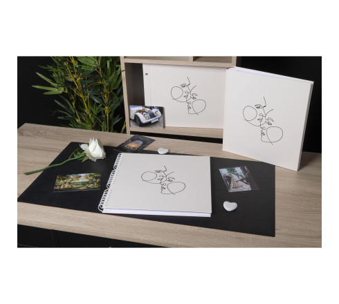 Album photo livre 60 pages blanches Art