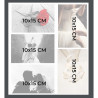 Album photos livre 60 pages blanches - Format 29x32cm - CHAMPÊTRE