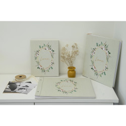 Album photos livre 60 pages blanches - Format 29x32cm - CHAMPÊTRE