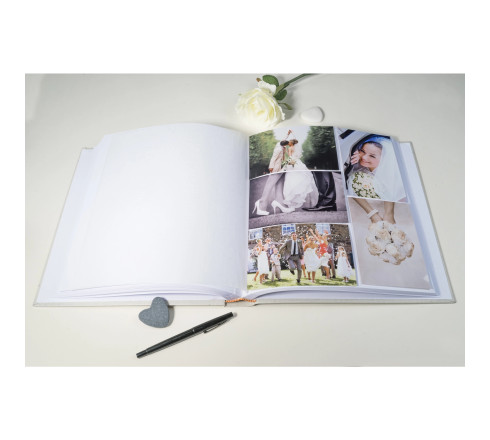 Album photos livre 60 pages blanches - Format 29x32cm - CHAMPÊTRE
