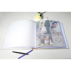Album photos livre 60 pages blanches - Format 29x32cm - CHAMPÊTRE