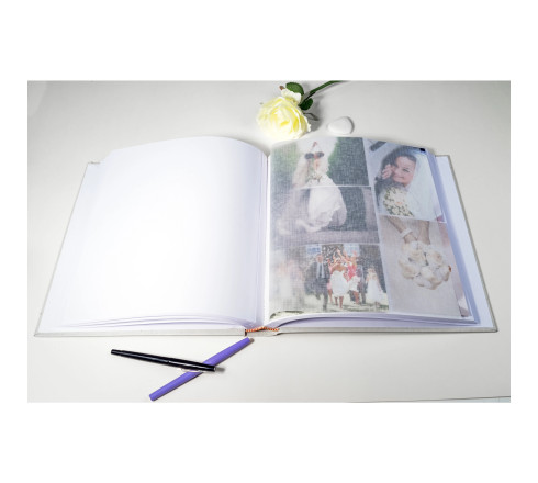 Album photos livre 60 pages blanches - Format 29x32cm - CHAMPÊTRE