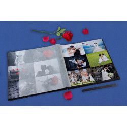 Album photo à spirales 60 pages noires Me & You