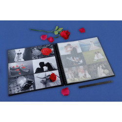 Album photo à spirales 60 pages noires Me & You
