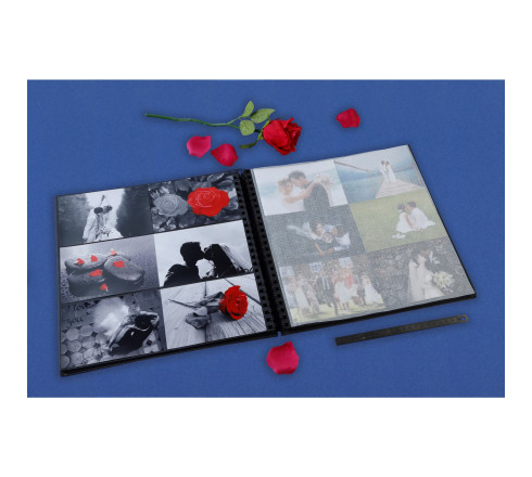 Album photo à spirales 60 pages noires Me & You
