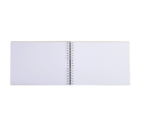 Album photos à spirales 50 pages blanches - Format 32x22cm - KRAFT