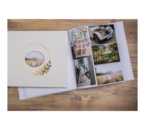 Album photo livre 60 pages blanches Ringflower
