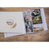 Album photo livre 60 pages blanches Ringflower