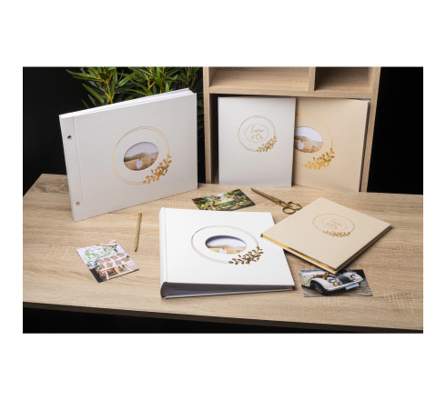 Album photo livre 60 pages blanches Ringflower