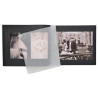 Album photos à vis rechargeable 40 pages noires Ceremony - 37x29 cm