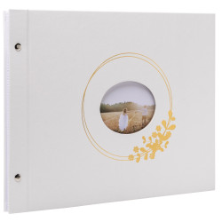Album photo à vis 40 pages blanches Ringflower