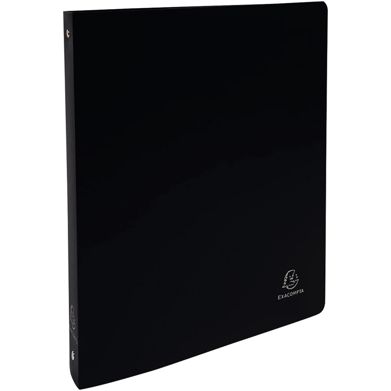 Classeur 4 anneaux en polypropylène OPAK, format A4+, dos 4 cm, noir