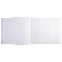 Album photos à vis 40 pages blanches - Format 37x29cm - KRAFT