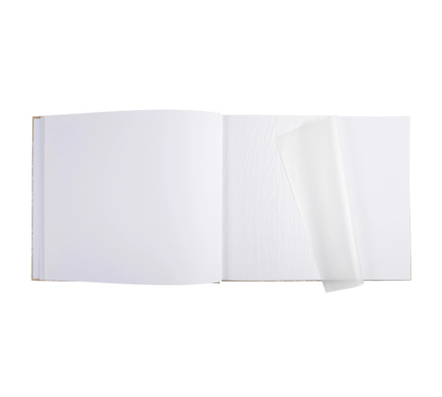 Album photos à vis 40 pages blanches - Format 37x29cm - KRAFT