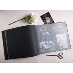 Album photo à vis 40 pages noires Art