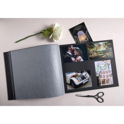 Album photo à vis 40 pages noires Art