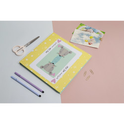 Album photos livre 30 pages blanches - Format 25x25cm - CARTE DE JEU