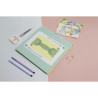Album photos livre 30 pages blanches - Format 25x25cm - CARTE DE JEU
