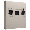 Album photo livre 60 pages noires Instants