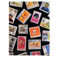 Album de timbres Sport 16 pages noires - 22,5x30,5 cm