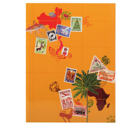 Album de timbres Globe-Trotter 16 pages noires - 22,5x30,5 cm