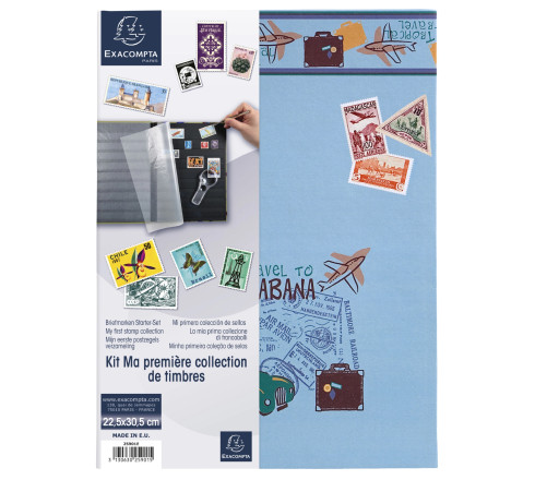 Kit philatélie Air Mail Ma Première Collection de timbres