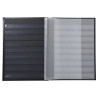 Album de timbres simili-cuir 32 pages noires - 22,5x30,5 cm