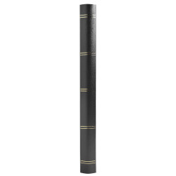 Album de timbres simili-cuir 32 pages noires - 22,5x30,5 cm