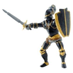 Lot de 10 figurines du Moyen Âge PAPO